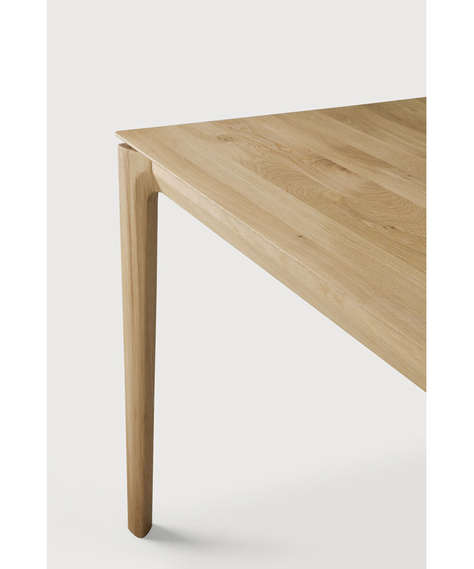 Bok Solid Wood Writing Desk, 30" H x 55.5" W x 28" D