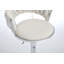 Ensemble de 2 tabourets de bar, avec repose-pieds chromé et base pivotante en velours à hauteur réglable et tabouret de bar simple chromé-1759001158