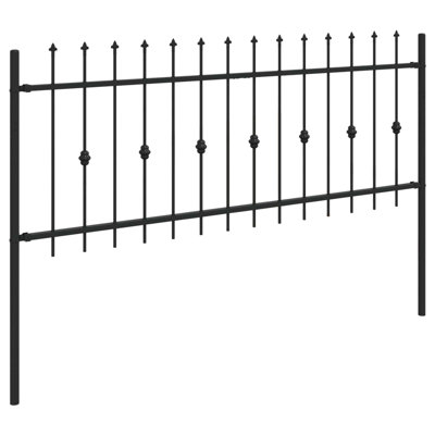 Powder-Coated Steel Fence Panels Included