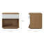 Seoul 1 - Drawer Nightstand-658830364