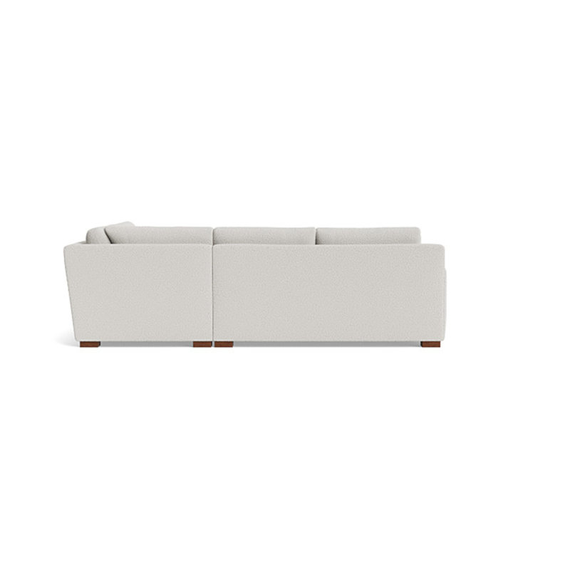 Catalina Sectional, Performance Weave - Carrot, Right Hand Facing