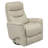 Akeelah 31" W Top Grain Leather Manual Swivel Glider Recliner-1835822513
