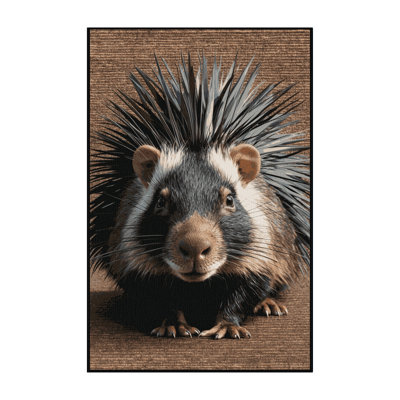  Tapis lavable africain Porcupine