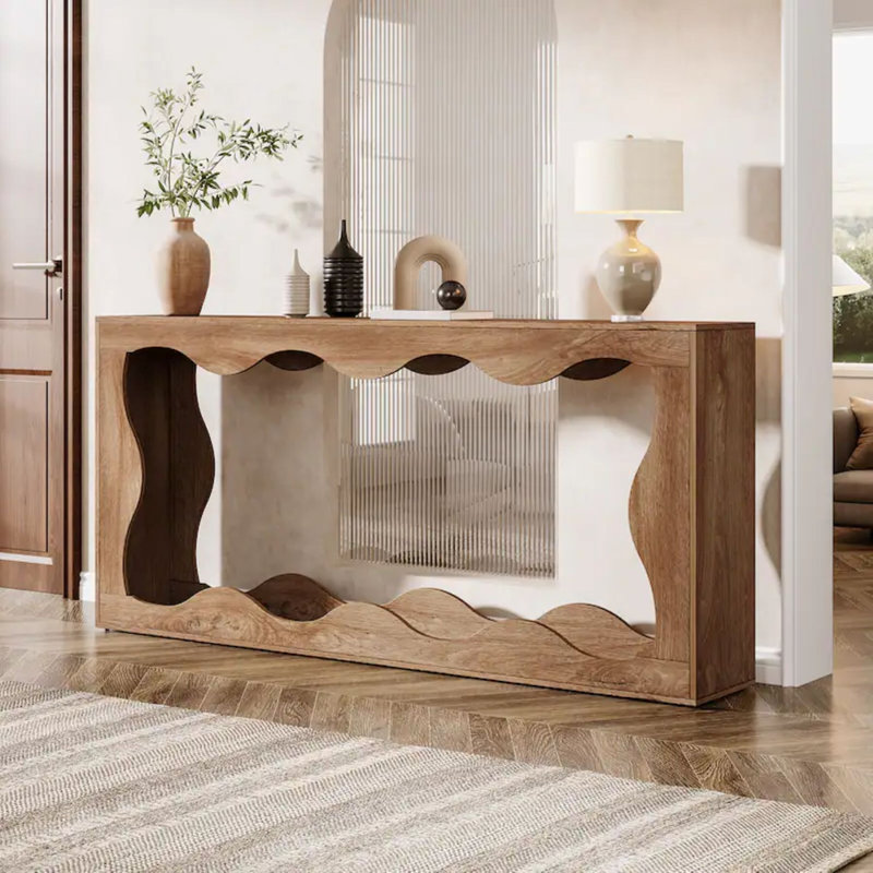 Ensemble de tables basses et de consoles Modern Modern Industrial | Idée de cadeau, Brun