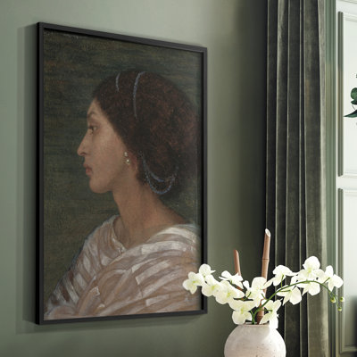 «Vintage Portrait Print XLII» sur papier