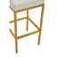 Avitable Upholstered Counter Stool with Metal Frame-87208001-87208002