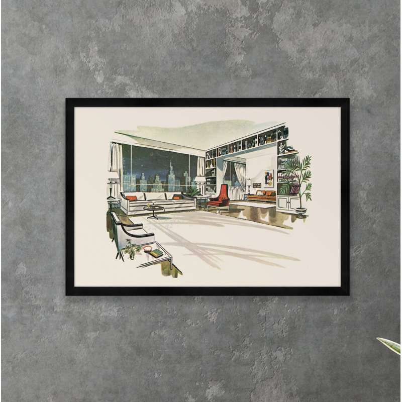 High Rise Sitting Room Print