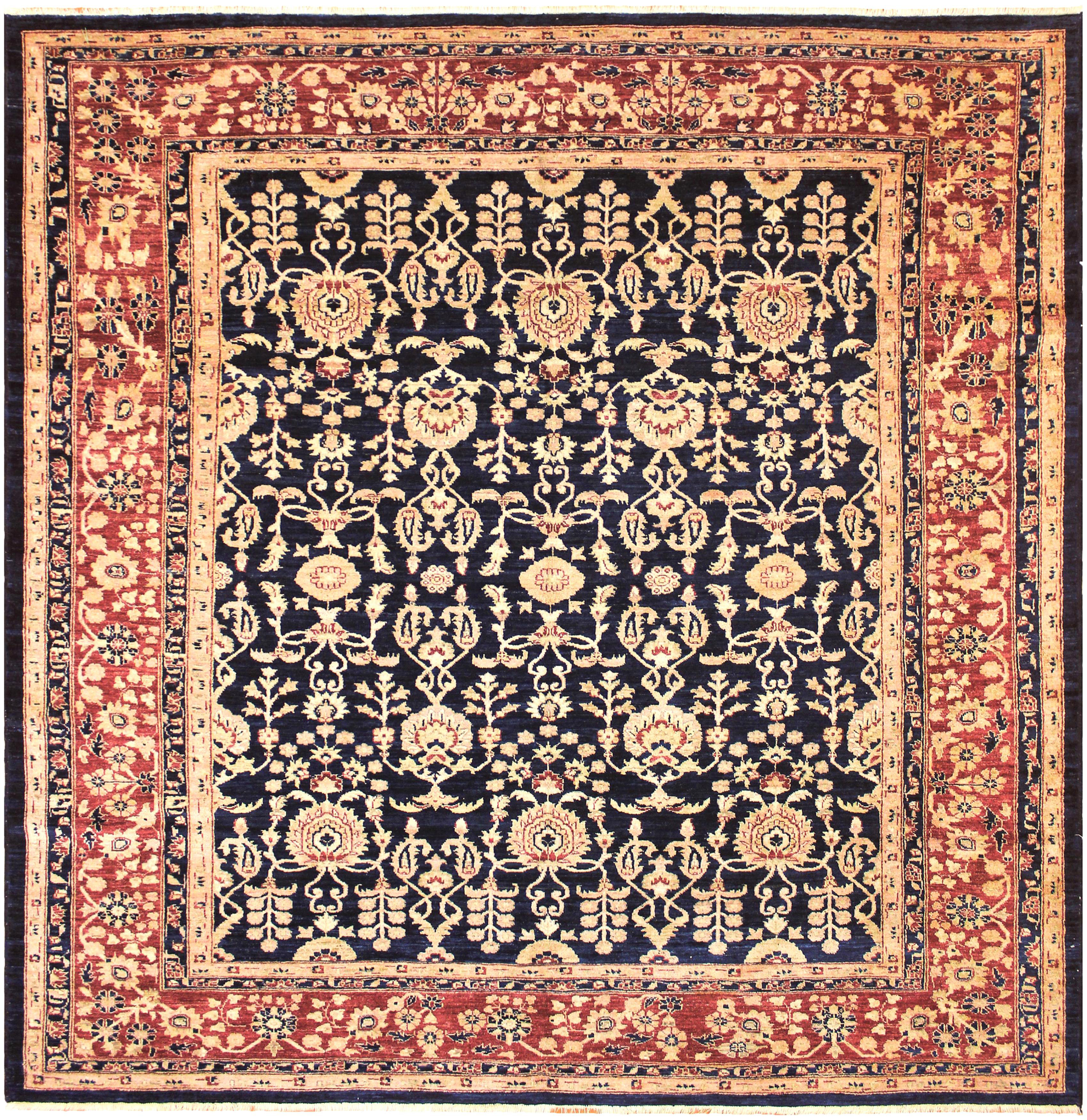 Isabelline Kellyanna One-of-a-Kind 8'1'' x 8'2'' 1990s Area Rug in Blue ...