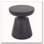 Table d'appoint d'extérieur en béton léger