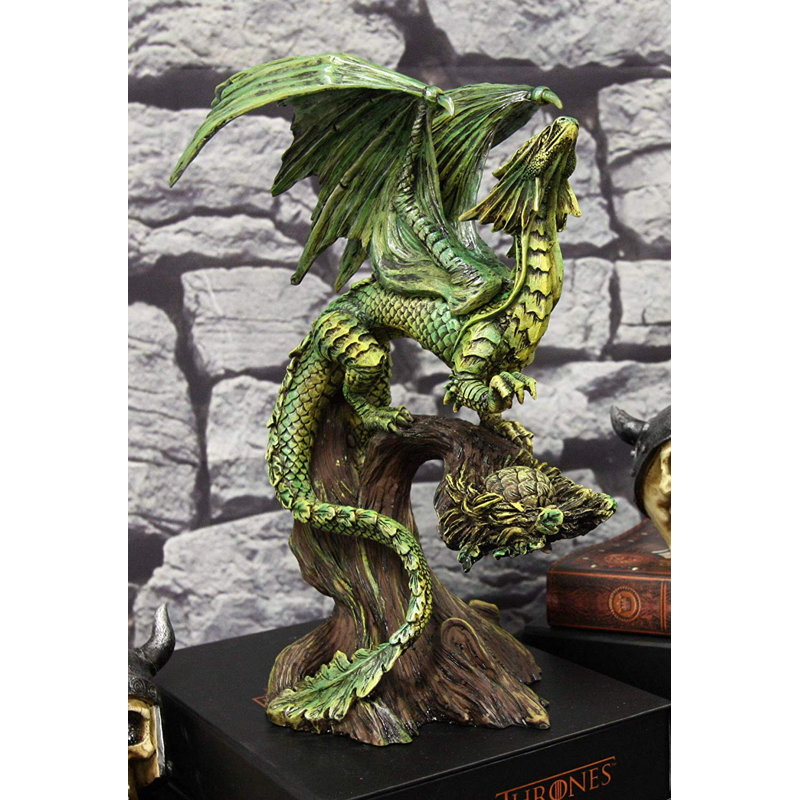 Figurine Phillipsville Dryad Gaia Tree Ent Earth Dragon percher sur une branche