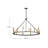 Ajla 12-Light Two-Tone Candle Wagon Wheel Chandelier