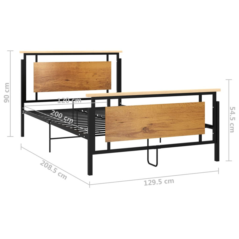 Amoll Bed, 120 x 200cm