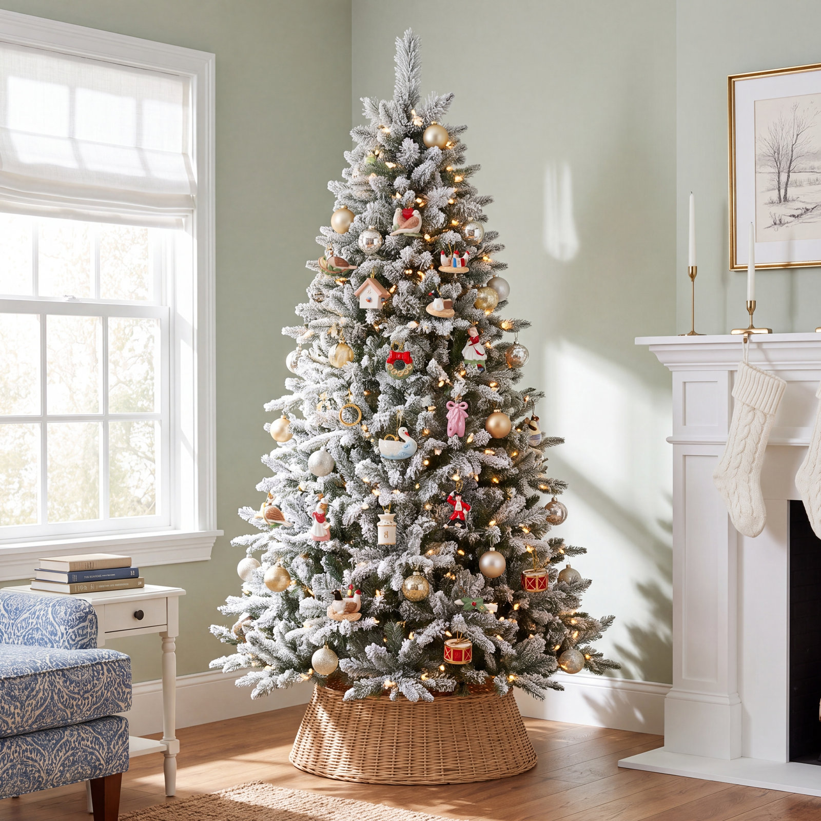 Ornament Trees 3" Porcelain Figurine
