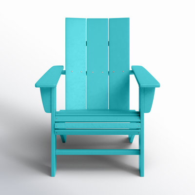 POLYWOOD Modern Curveback Adirondack Chair