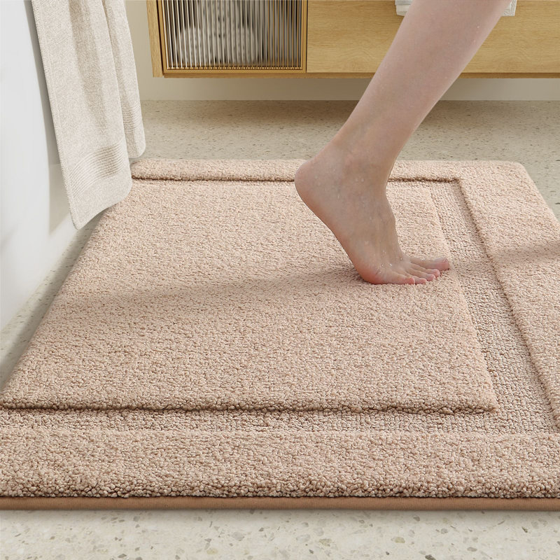 Sandnes Bath Rug, Khaki, 36" L x 24" W