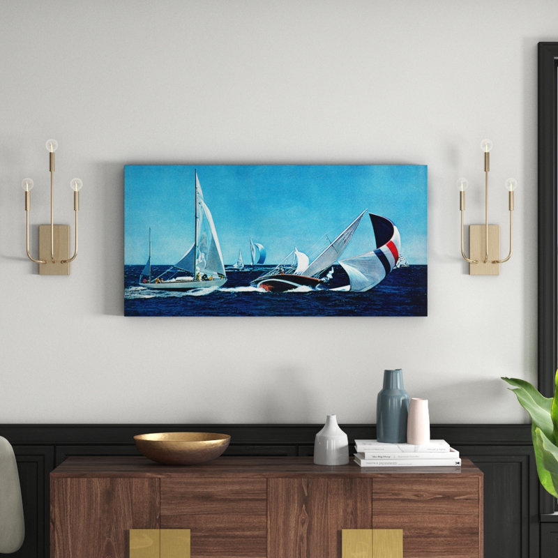 Wrapped Canvas Print, 57cm H x 114cm W x 3.81cm D