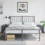 Preslei 36cm W Steel Bedside Table-1634564698-1642976645