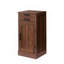 Armoire de bar à vin brun modulaire couleur noyer avec huche pour salle à manger-1804809147