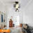 Fanette Glass Semi Flush Mount