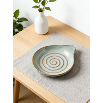 Ceramic Spoon Rest And Utensil Holder For Stovetop, Large Capacity Drip Tray For Spoons, Ladles, Tongs And Spatulas, Easy-Clean Modern Kitchen Decor