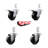 Swivel / Square Stem Caster Set