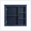 Armoire à pharmacie murale à miroir 3 tablettes ouvertes-121088132