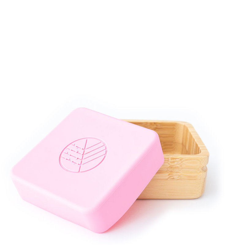 Food Storage Container, Pink/Grey