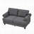 Loveseat Sofa Polyester Fabric Couch-1265614330