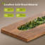 Lit plateforme en bois massif avec tête de lit à DEL et rangement USB - Double / Grand / Très grand, Naturel / Brun-1599860183-1599860176