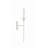 Margo 1-Light Dimmable Wrought Iron Wallchiere with Silk Shade -84159247