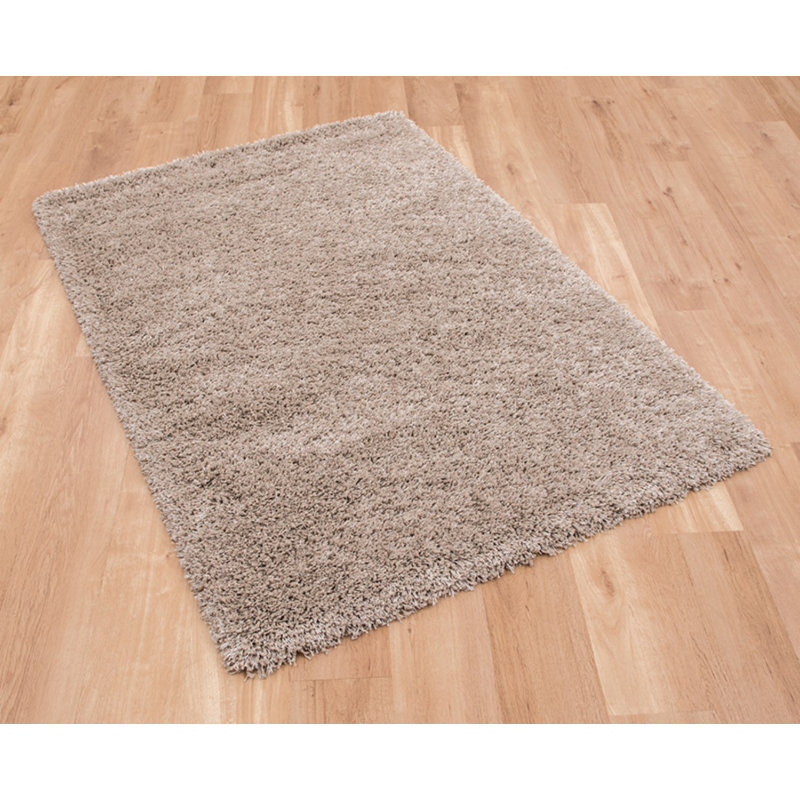 Cota Solid Colour Shag Area Rug, Rectangle 133 x 195cm