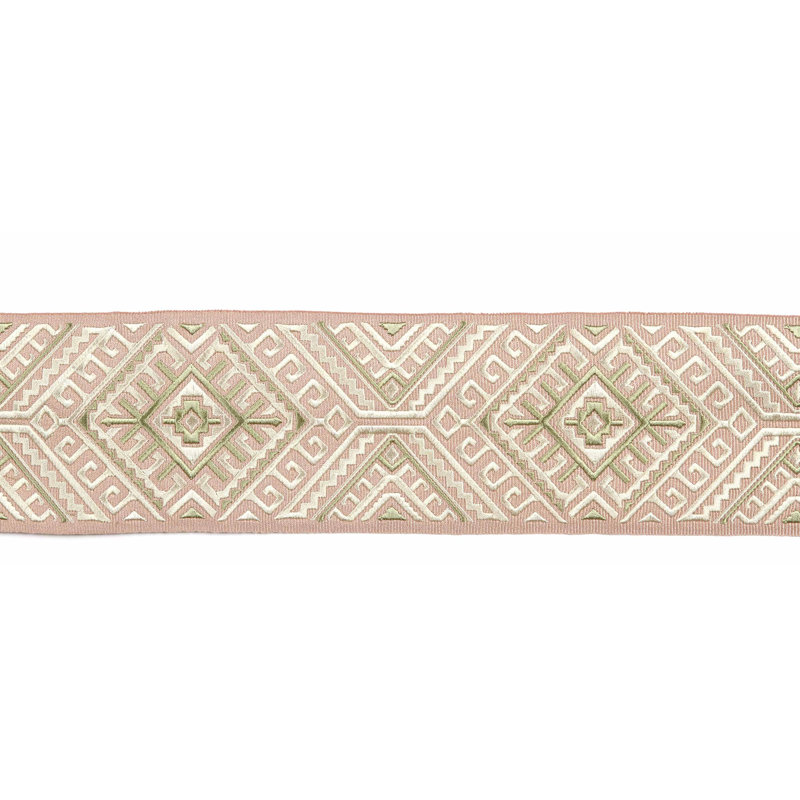 Tissu Vaduz, Beige / Rose