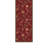 Homeline Non-Slip Rubberback Floral Indoor Runner Rug, Dark Seafoam Green-1699440322-1698707256