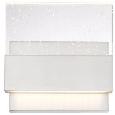 Hildebran Steel LED Flush Mounted Sconce