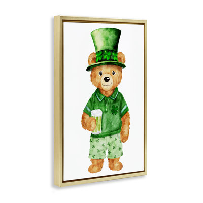 Cadre flottant Saint-Patrick, conception par Amy Hall