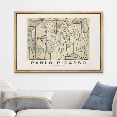 "La cuisine par Pablo Picasso", œuvre d'art classique rétro zen rétro sur toile