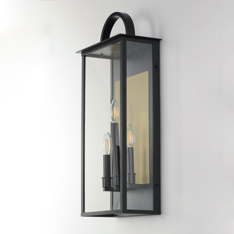 Pendergrass Aluminium Wall Light, 24" H x 11.5" W x 5.5" D
