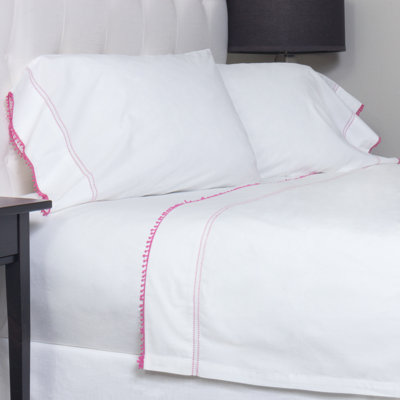 Ensemble de draps 100% coton Lalinette