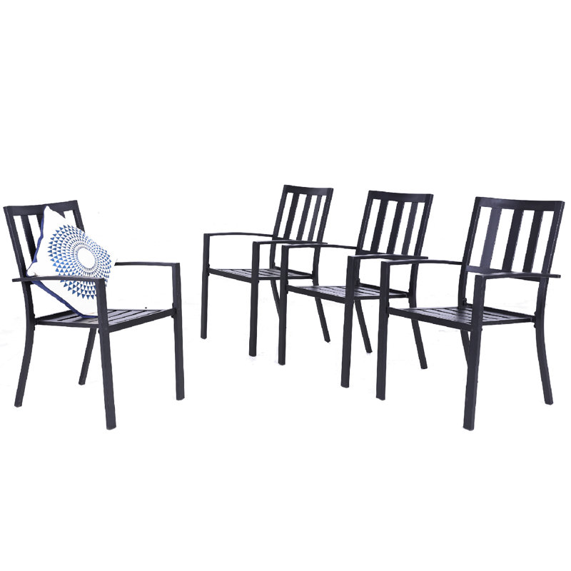 Stackable Outdoor Patio Dining Armchair