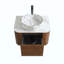 Meuble-lavabo de salle de bain avec lavabo, armoire murale avec porte-serviettes gratuit, conception de lavabo en céramique simple, sans drain et robinet, pré-assemblé-558228759-558228755