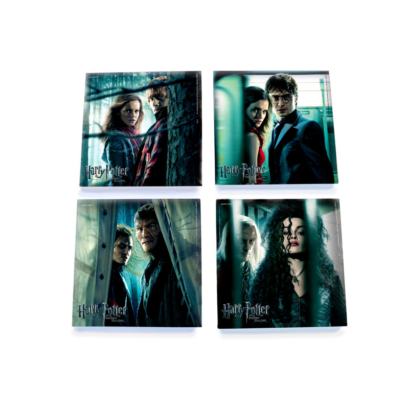 Harry Potter 7 Glass Print Coaster
