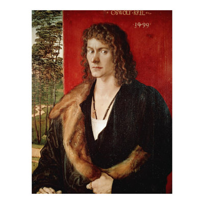 Portrait d'Oswolt Krel par Albrecht Dürer - Estampe numérique