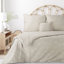 Solid Colour Duvet Cover Set with Pillowcases