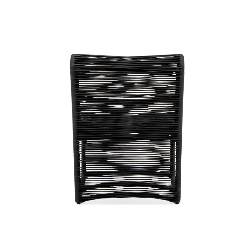 Campo Outdoor Lounge Chair, Black