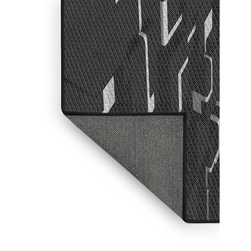 Abstract Indoor Rug, Rectangle 5' x 7'