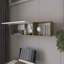 Armoire murale Tuckerman, blanc / macadamia