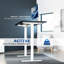 Structure de bureau électrique à moteur simple-49297877