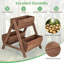 Jardin vertical en bois massif Makynli