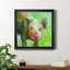 «Colorful Quirky Pig», peinture sur toile encadrée-1187901952-1187901953
