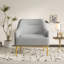 Fauteuil d'appoint Virelli Modern Chenille-1675135907